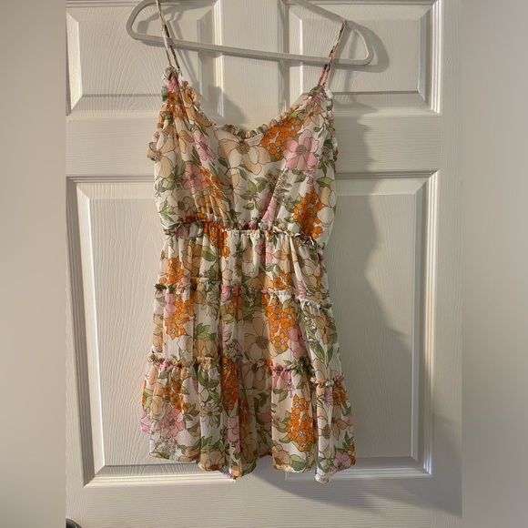 Floral Romper - Picture 1 of 3